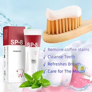 SP-8 Probiotic Tooth Powder (Infused with 8 Probiotic Strains) | Gentle Support for Daily Oral Care, Aids in Reducing Common Tooth Surface Stains, Freshens Breath & Supports Everyday Gum Comfort Christmas gifts