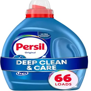 Persil Original Everyday Clean, Liquid Laundry Detergent, High Efficiency (HE), Deep Stain Removal, Ultra Concentrated, 50 fl oz, 66 Loads