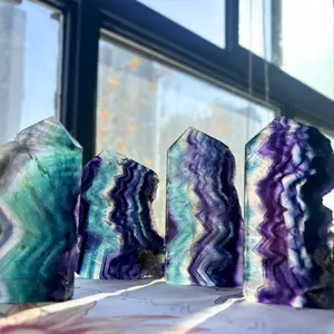 【Star Gate】"Stunning 10 - 12cm Fluorite Crystal: A Captivating Display of Nature's Artistry"