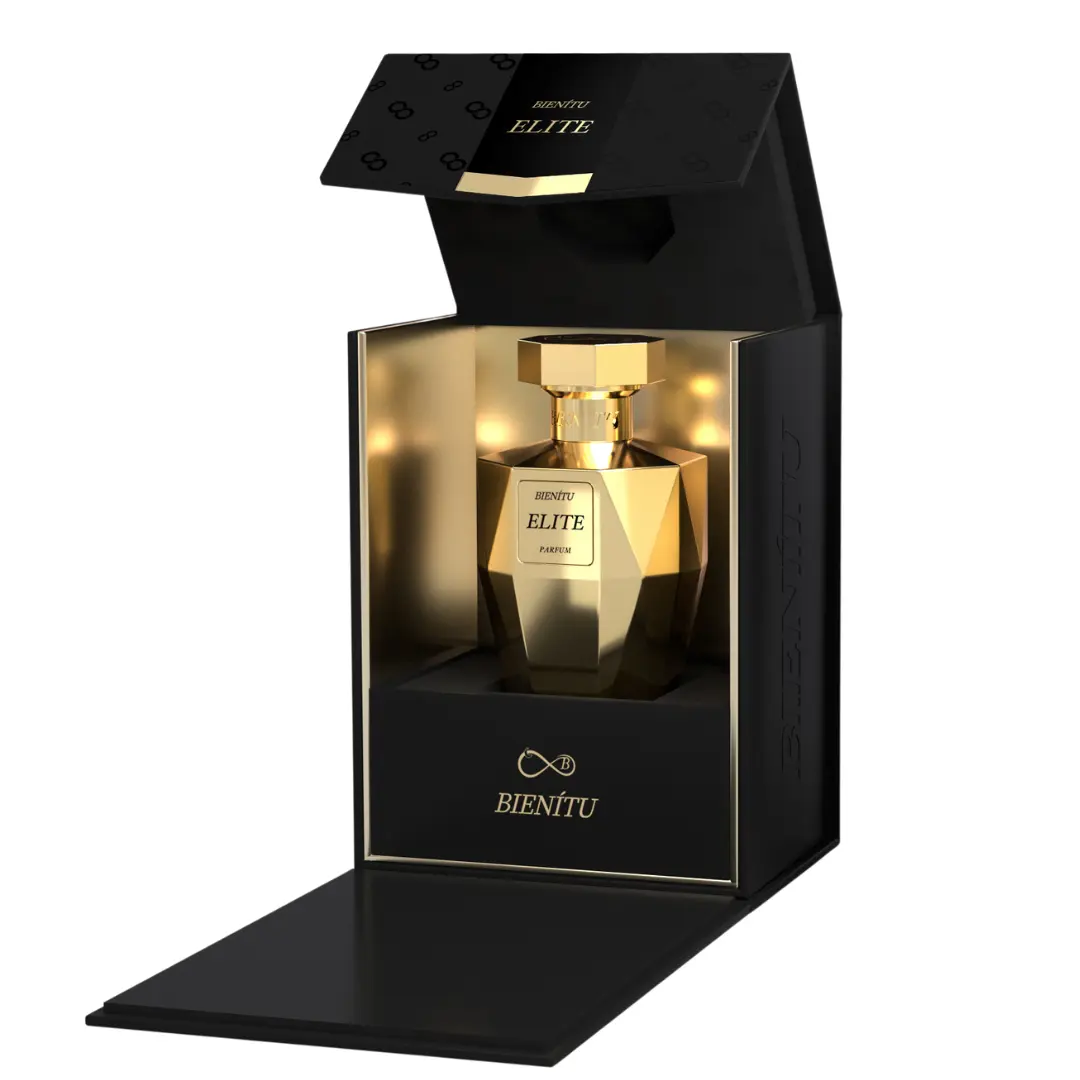 BIENITU ELITE Eau de Parfum - Warm Luxurious Unforgettable Scent with Cinnamon Spicy Accents Sweet Almond Lavender Vanilla Amber & Tonka Bean for Special Occasions