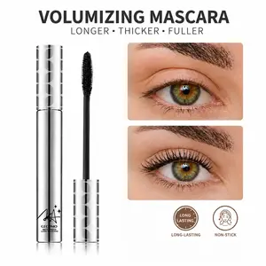 Black Mascara, Volumizing Lengthening No Clump Formula for Full Separated Lashes Daily