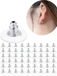 Minimalist Earring Back Kit, Basic Earring Back for Women & Girls, Trendy All-match & Exquisite Jewelry for Birthday Gift, Dainty Fashion Jewelry