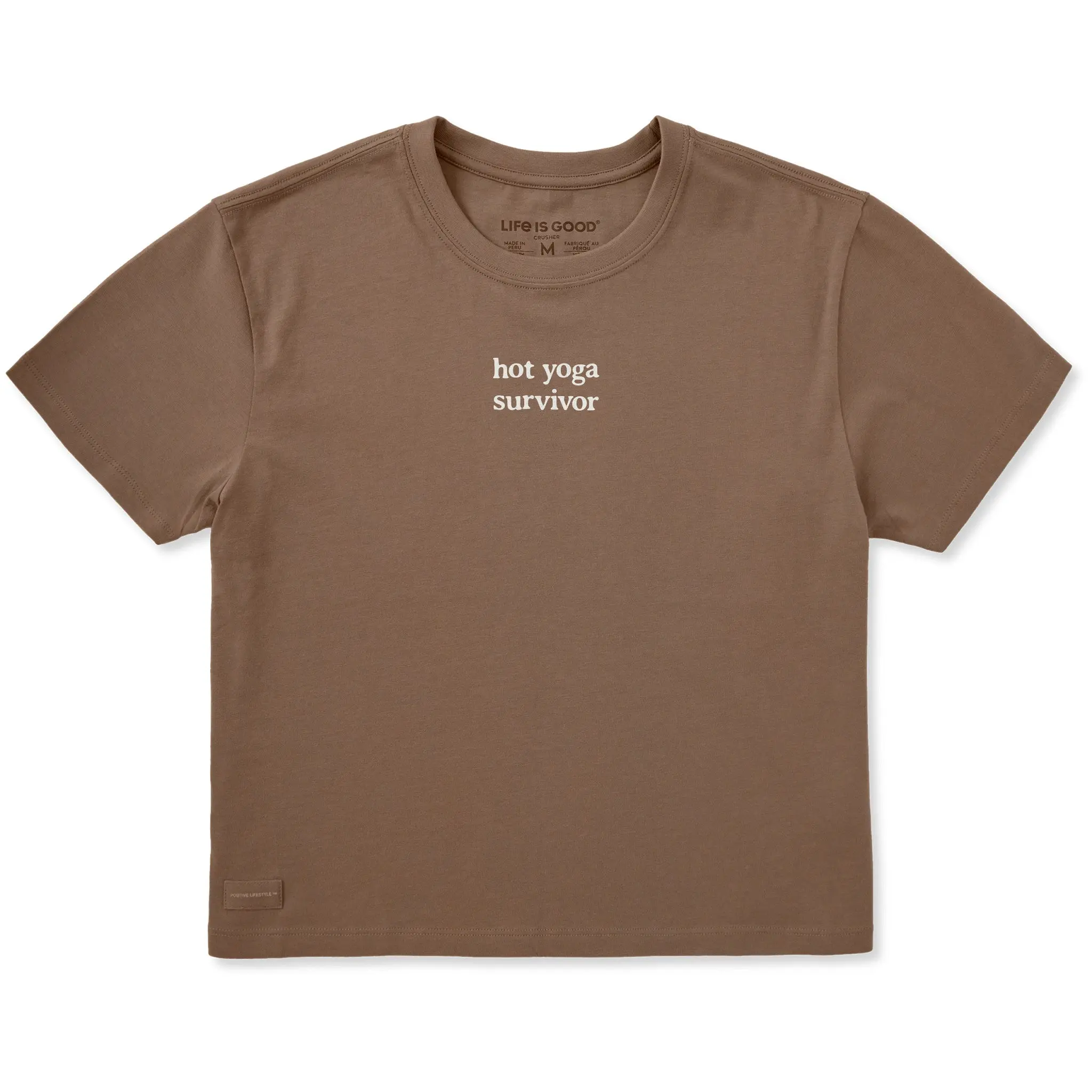 Women's Hot Yoga Survivor Short Sleeve Crusher Boxy Tee