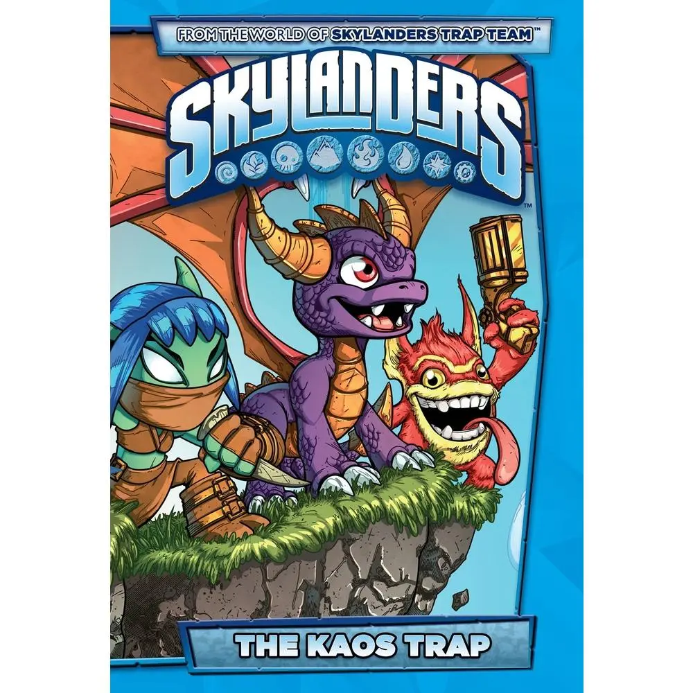 USED Book - Skylanders: The Kaos Trap by Marz, Ron (Hardcover) - english