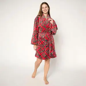 Jeffrey Banks Printed Plush Robe