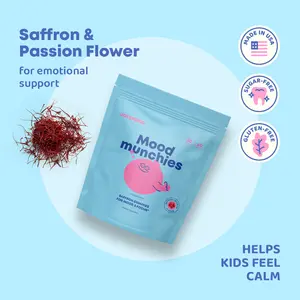 JoySpring Saffron Mood Munchies Gummies – Plant-Based Saffron Formula for Daily Wellness Designed to Support Mood and Focus