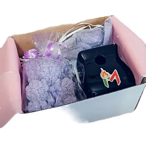 Rose Bear Gift Set Highly Scented Candles and Wax Melts