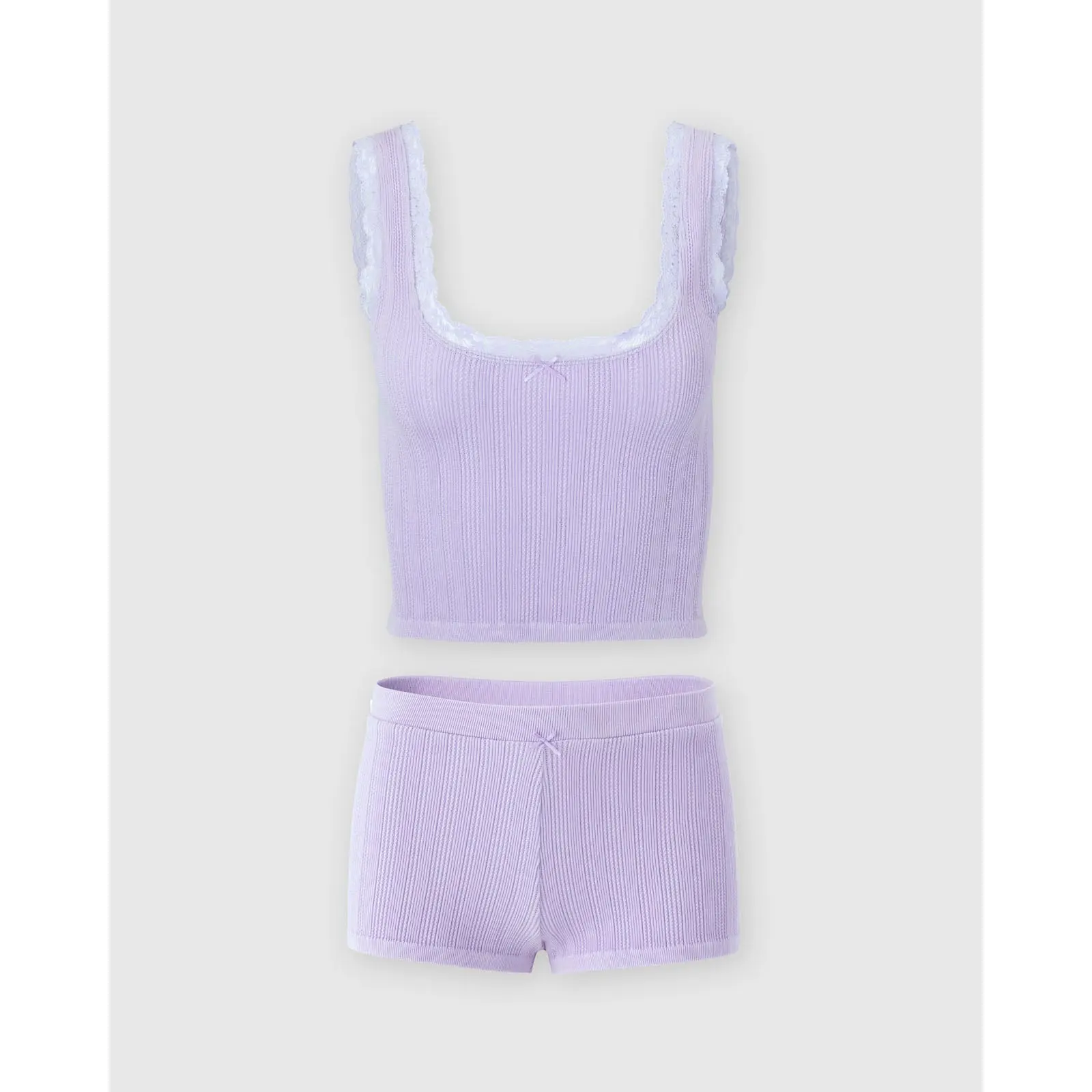 Pointelle Tank & Shortie Set Pointelle Tank & Shortie Set