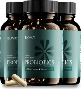 3Pack BIOMA Probiotics Digestive Health Gut Support for Men & Women 60 CapsulesGJ