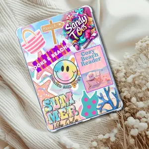 Cozy Beach Reader Vacation Insert: Kindle or eReader Decor for Book Lovers