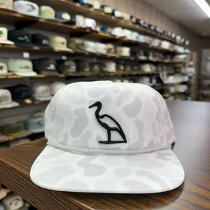 Heron Embroidered Rope Hat - Sneaux Camo