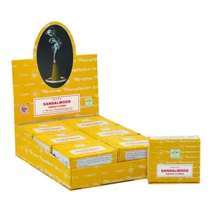 Satya Dhoop Cones Sandalwood
