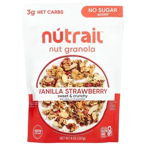 NuTrail Nut Granola, Vanilla Strawberry, 8 oz (227 g)
