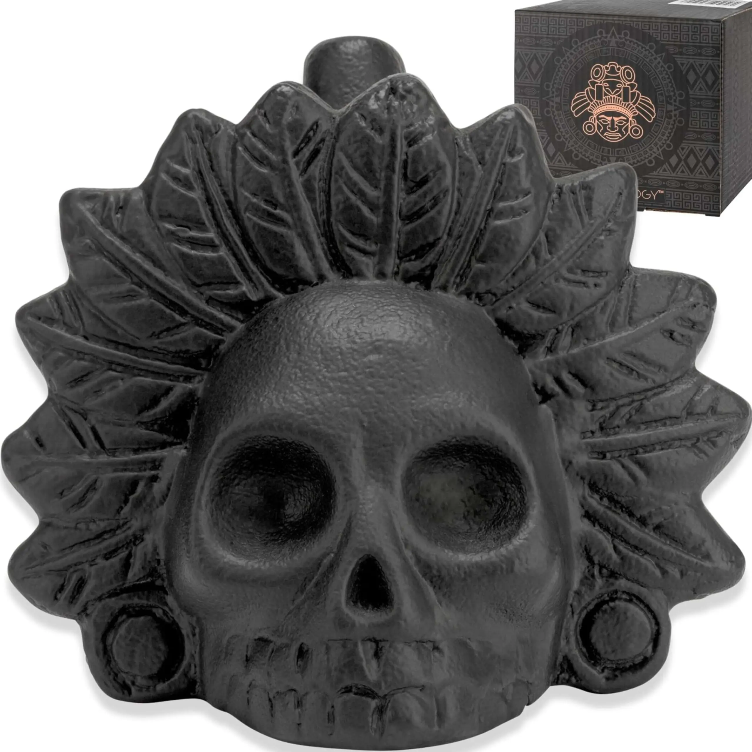 ARKAEOLOGY - Aztec Death Whistle - Authentic Human Sounding Screams Black