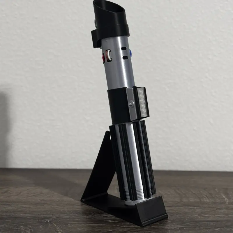 Dark Lord Inspired Lightsaber Hilt 1:1 Scale Replica Prop Custom Handmade Sci-Fi Saber Collectible Cosplay Display Accessory for Fans and Collectors