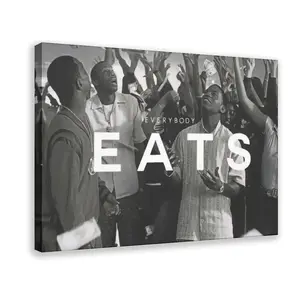 Paid in Full Everybody Eats Poster Movie Poster Cult Classic Film Wall Art Hypebeast Wall Art for Bathroom, Restroom, Nursery, Kids Room