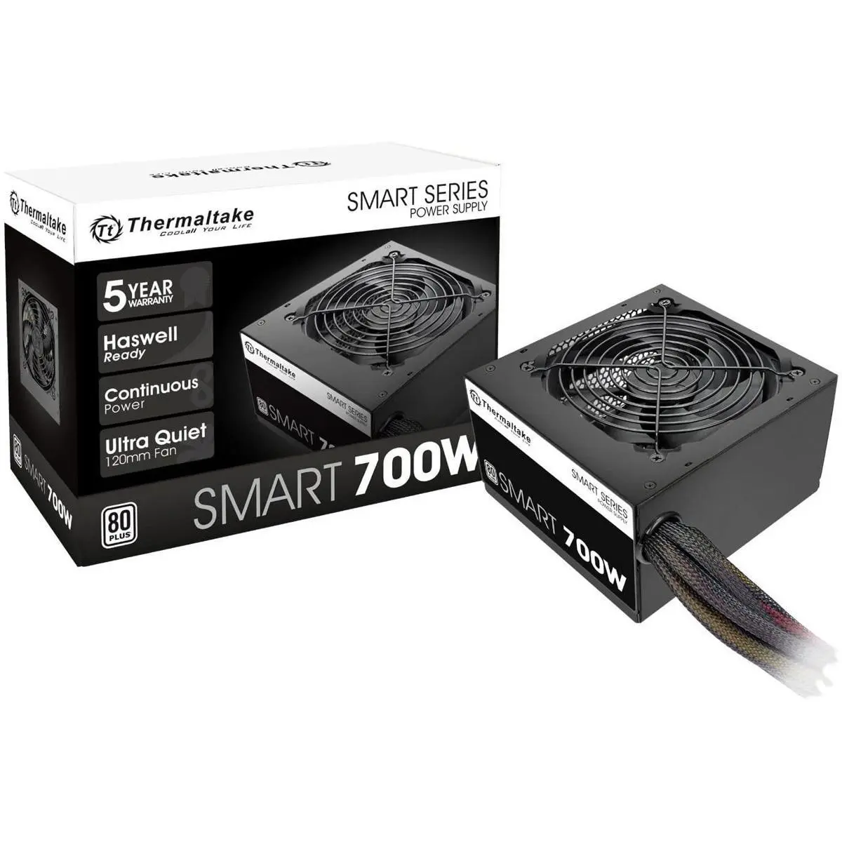 Thermaltake Smart 700W 80 Plus Standard Power Supply Unit
