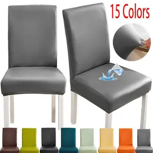 Stylish Chair Covers Dining Chair Slipcover Set of 2/4/6 for Living Room and Dining Room, Decorative Furniture Protectors for Home Stools