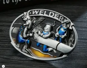 Welder belt buckle 1813