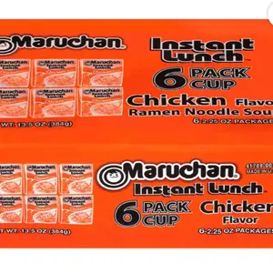 Ramen Noodles Cup, Pack of 6