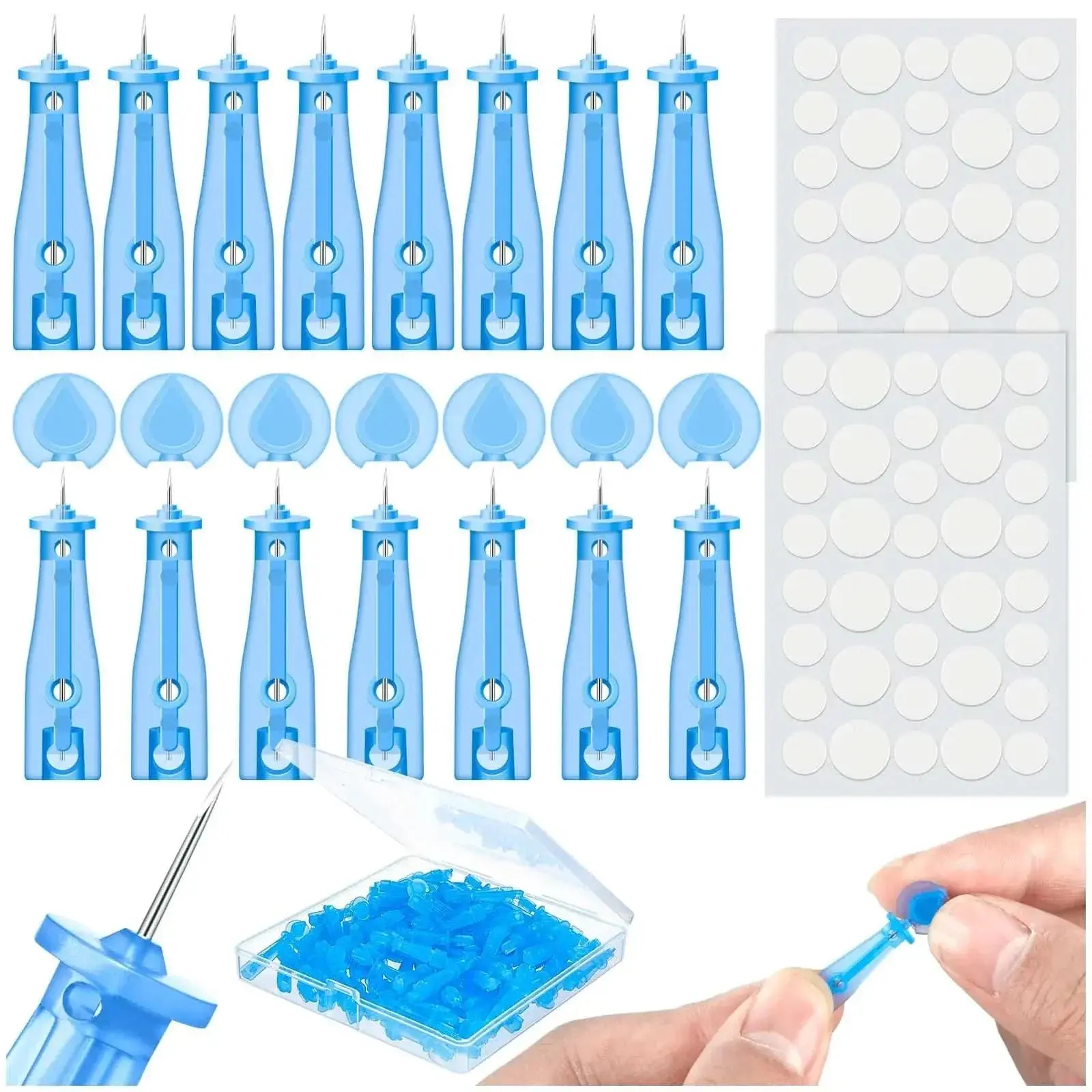 ClearSkin 60 Disposable Pimple Needles & 72 Acne Patches