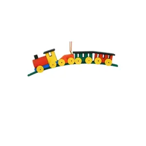 212 MAIN Large-Size Hanging Train-Shape Christian Ulbricht Crucifix Ornament, Decorative Christmas Home Festive Decoration, 1h x 5w x 0.75d in, 5.25in Festive & Party Supplies, Crucifix Ornament Christmas Decor