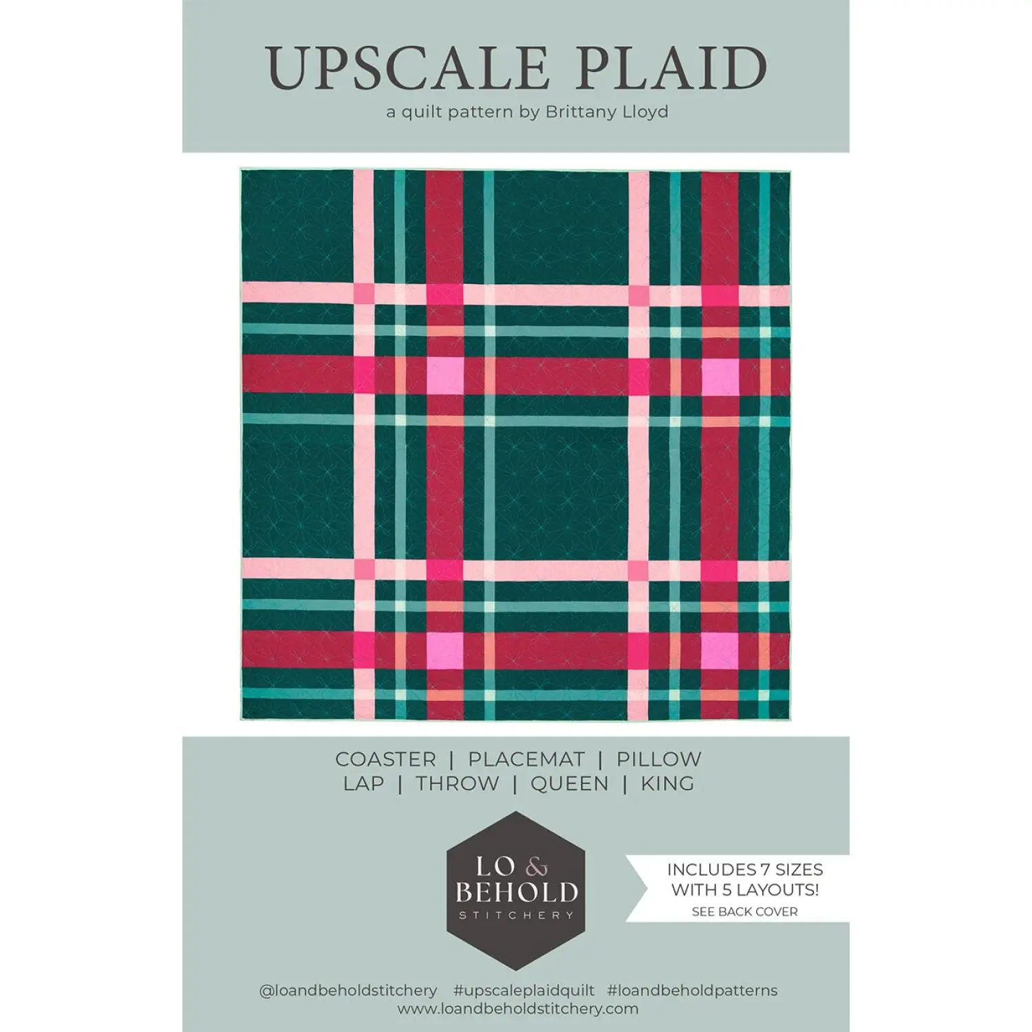 Upscale Plaid by Lo & Behold Stitchery