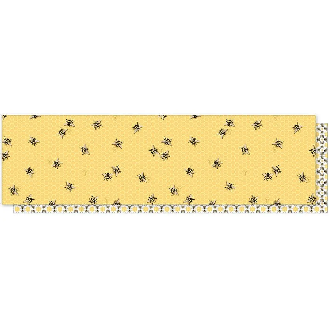 Honeybee Honeycomb Table Runner - Decor