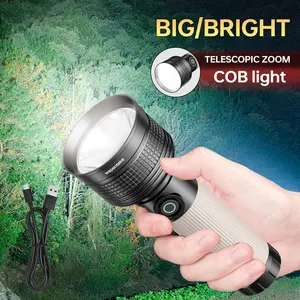 Rechargeable Flashlights High Lumens,5Mode Super Bright Flashlight Camping,Adjustable Tactical Flash Light HighPowered, LED Flashlights for HomeEmergency