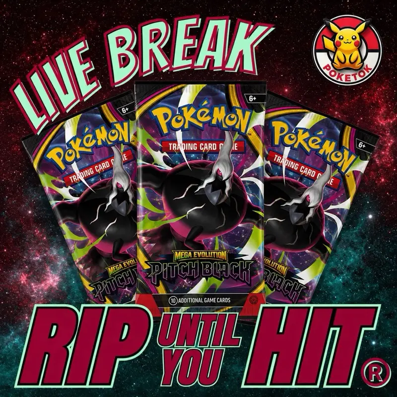 RTYH Pitch Black Rip Until You Hit Booster Packs