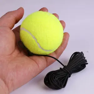 Elastic Tennis Training Balls with Bungee Cord, Rebound Balls for Solo Practice, Ideal for Adults & Beginners, Perfect for Indoor & Outdoor Use