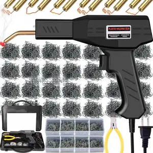 Plastic Welder Kit Staples| Portable Plastic Welding Toolbox, Instant On/Off Design| Ideal for Car Bumper Repair & DIY Plastic Restoration, Black