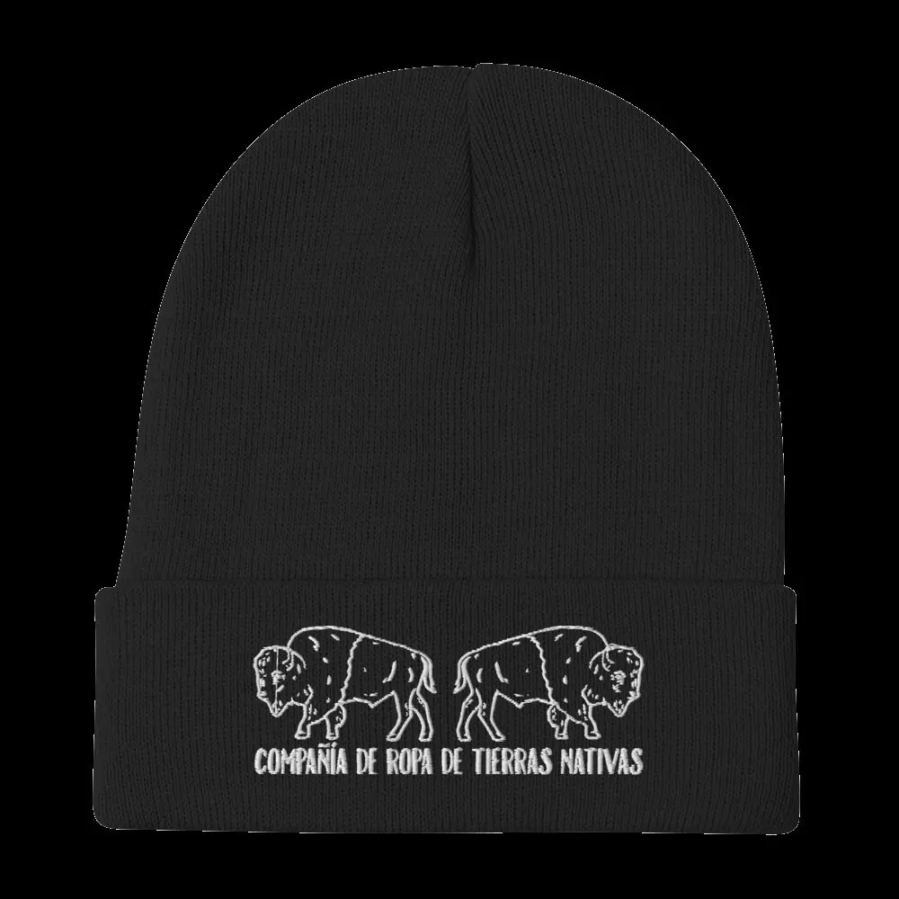Bison Beanie ESPAÑOL Otto Cap- Honoring First Nations, Inuit, Native American Indigenous Cultures