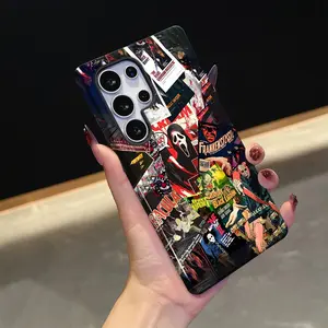 Scream Horror Movie Phone Case For SAMSUNG GALAXY S21 S22 S23 S24 S25 ULTRA PLUS movie phone case, collage tough phone case, gift for her for him 211-94