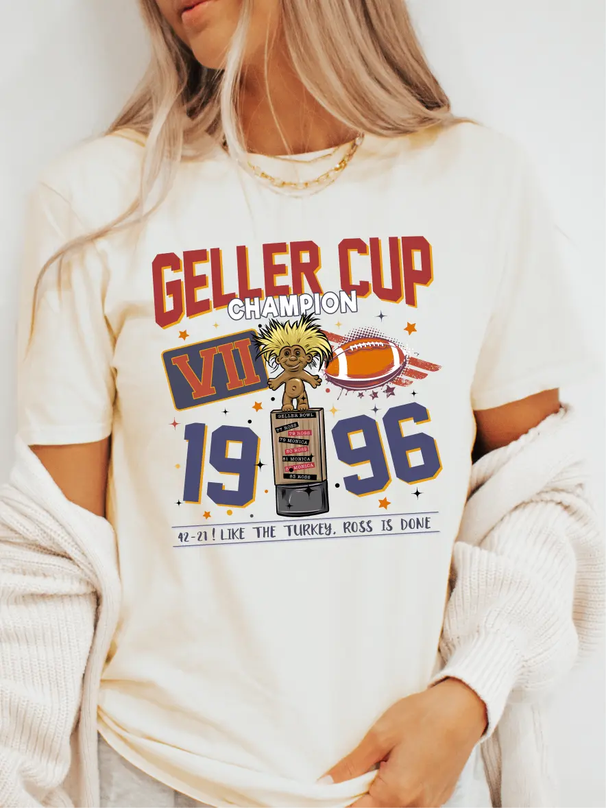 Geller Cup Champion ~ Unisex Short Sleeve T-Shirt Printed in the USA