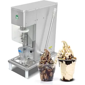 Kolice Commercial Frozen Yogurt Milkshake Blending Machine, Yogurt Ice Cream Mixing Machine Ice Cream Mixer Machine, Swirl Ice Cream Machine