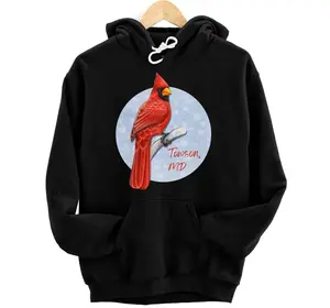Towson, MD Pride Red Cardinal Birder, Birdwatching Hoodie, Sweatshirt, T-Shirt