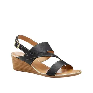 Coach & Four Colombia Sandal Black  COLOMBIA-BLK Women's