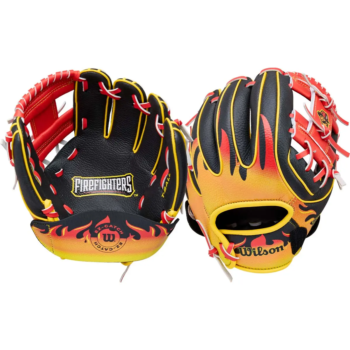 Wilson 10" Youth A200 EZ Catch Firefighters Baseball Glove