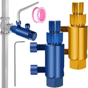 2 count Stripped Screw Extractor Set For Damaged Faucet Screw Remover, Broken Pipe Thread Extractor Tool, Valve Thread Bolt Extractor for 3/8" 3/4" 1/2" 1" Damaged Faucet Water Pipes (Blue and )