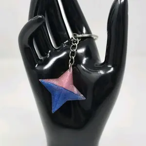 Hand-made Genshin Impact Primogem Keychain