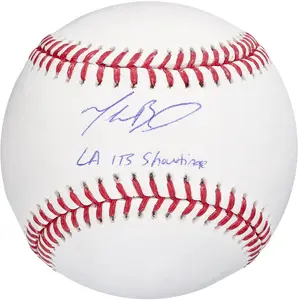 Mookie Betts Los Angeles Dodgers Autographed Baseball with "LA, It's Showtime" Inscription - Fanatics Authentic Certified