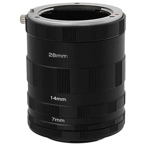 Fotodiox Macro Extension Tube Set for Micro Four Thirds (MFT, M4/3) Mount Mirrorless Cameras for Extreme Close-up Photography