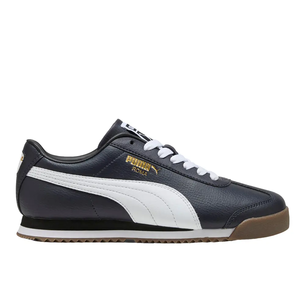 PUMA Mens Roma 24 Standard Lace Up Sneakers Shoes Casual - Blue
