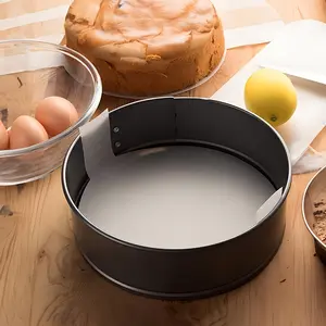 50pcs Sheets Parchment Paper Rounds with Lift Tabs,20cm/8in Nonstick Cake Pan Baking Liners