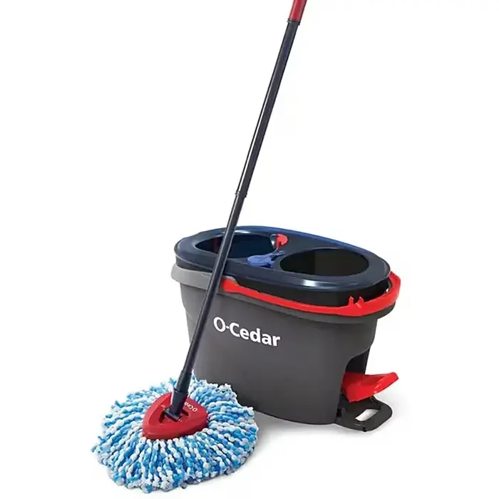O-Cedar EasyWring RinseClean Spin Mop & Bucket Kit