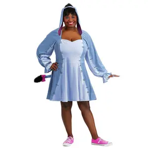 Plus Size Disney Eeyore Costume Dress for Women (© Disney)