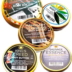 9th Wonder Premium Men's Body Butter - Hypoallergenic Aloe, Natural Coconut, Silicone Free, Moisturizing Cream, Hydrating Sulfate Free, Eczema Relief, Muscle Stress Reduction, 4 oz Pack