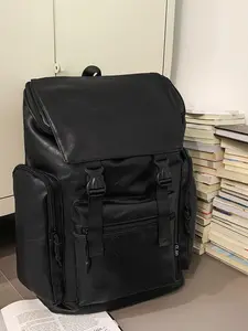 2026 Spring Summer Travel Essentials, Japanese Style Large Capacity PU Backpack, Durable Anti-Scratch Commuter School Bag