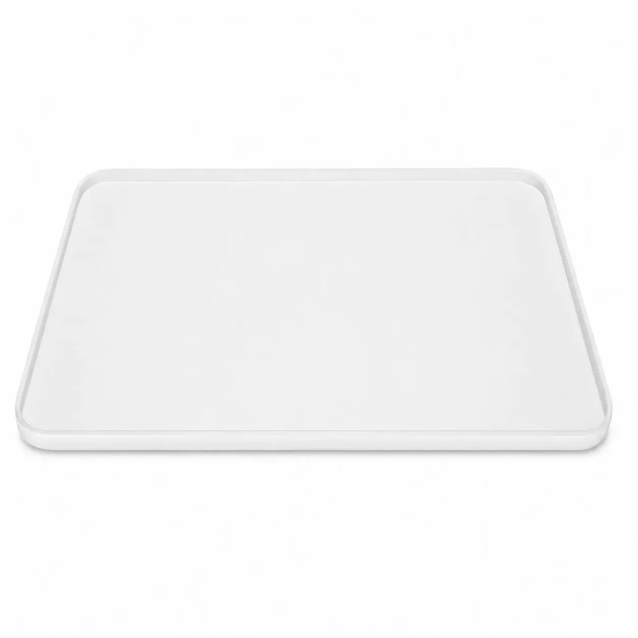 Black Silicone Drip Tray Mat for Mini Fridge - 13x9 In Raised Edge, Leak-Resistant Floor Protector for Portable AC, Washing Machine, Dish & Tableware Storage, Heat-Resistant Silicone Placemats & Coasters